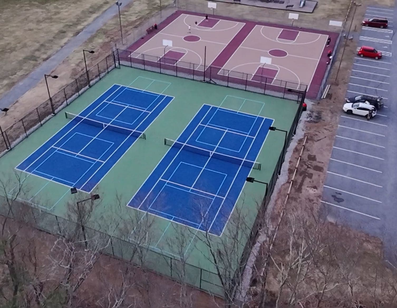 Michael Dragon Complex at Prince Hill Park pickleball courts