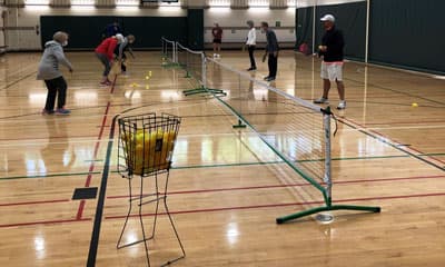 Dublin Community Recreation Center pickleball courts
