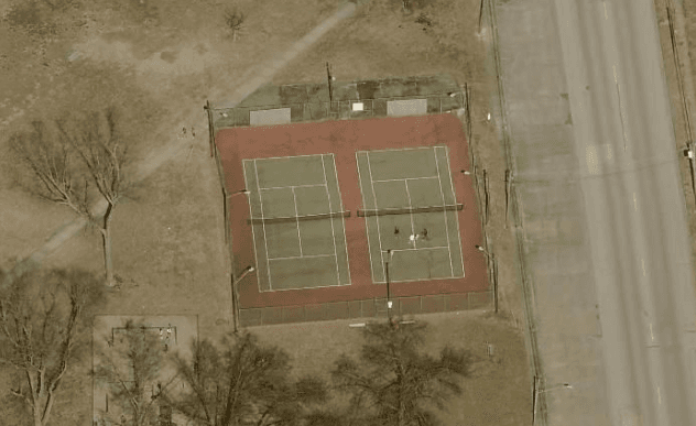Du Quoin Keyes Park pickleball courts