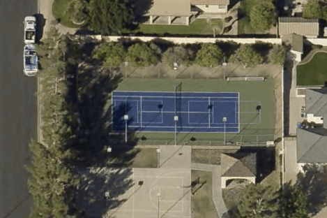 Hidden Groves Park pickleball courts