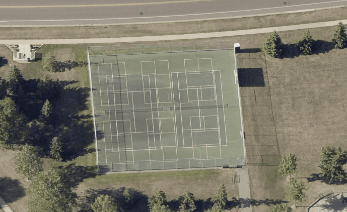 Claret Park pickleball courts