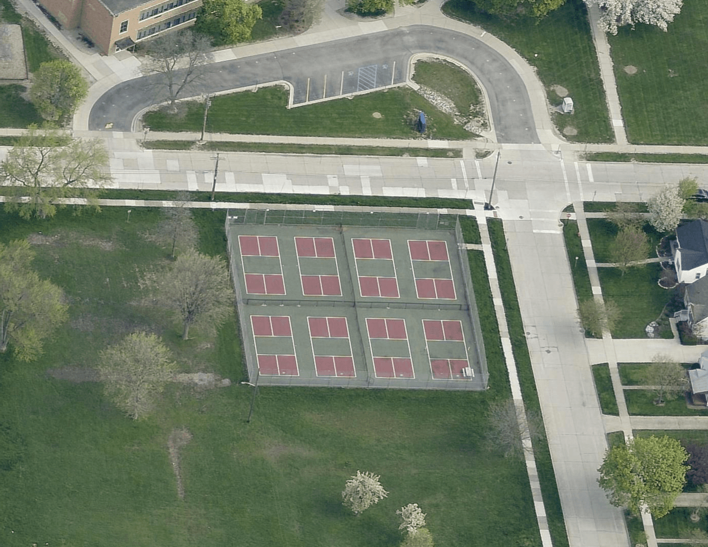 Upton Park pickleball courts