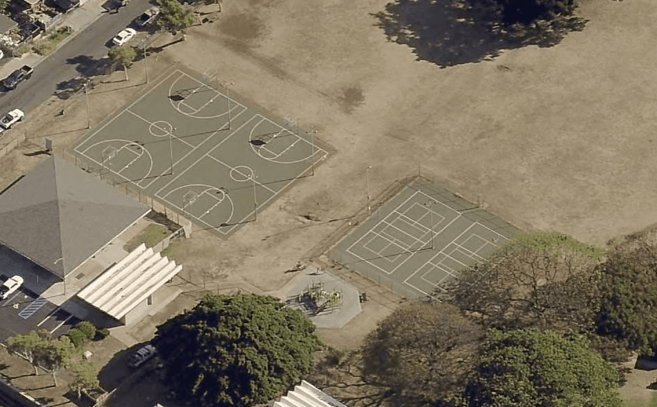 Mākaha Community Park pickleball courts