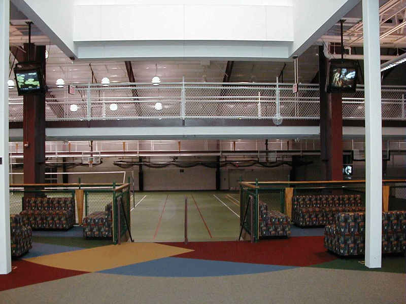Alma College Stone Rec Center pickleball courts