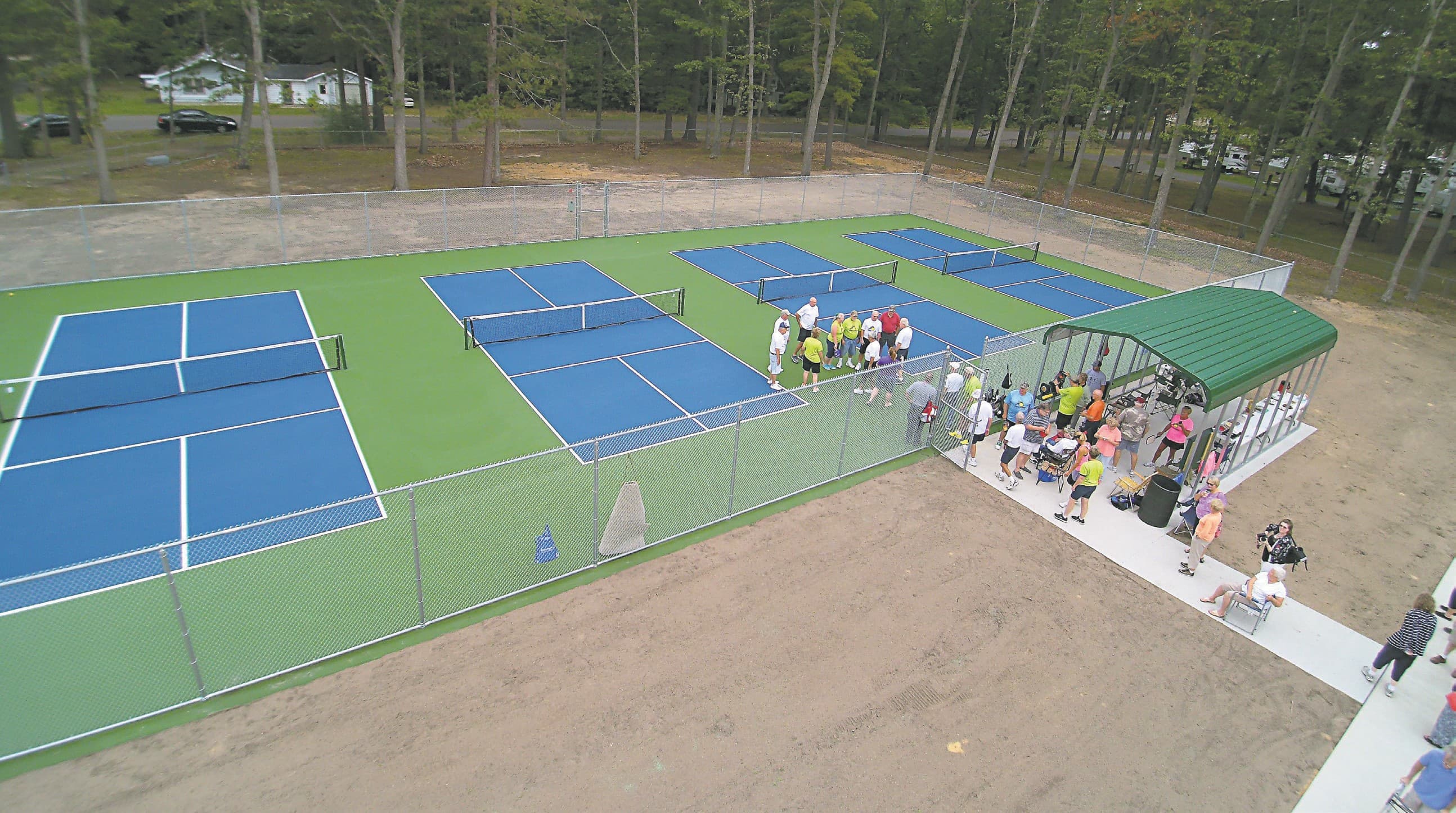 Houghton Lake - Prudenville Pickle Ball Courts pickleball courts