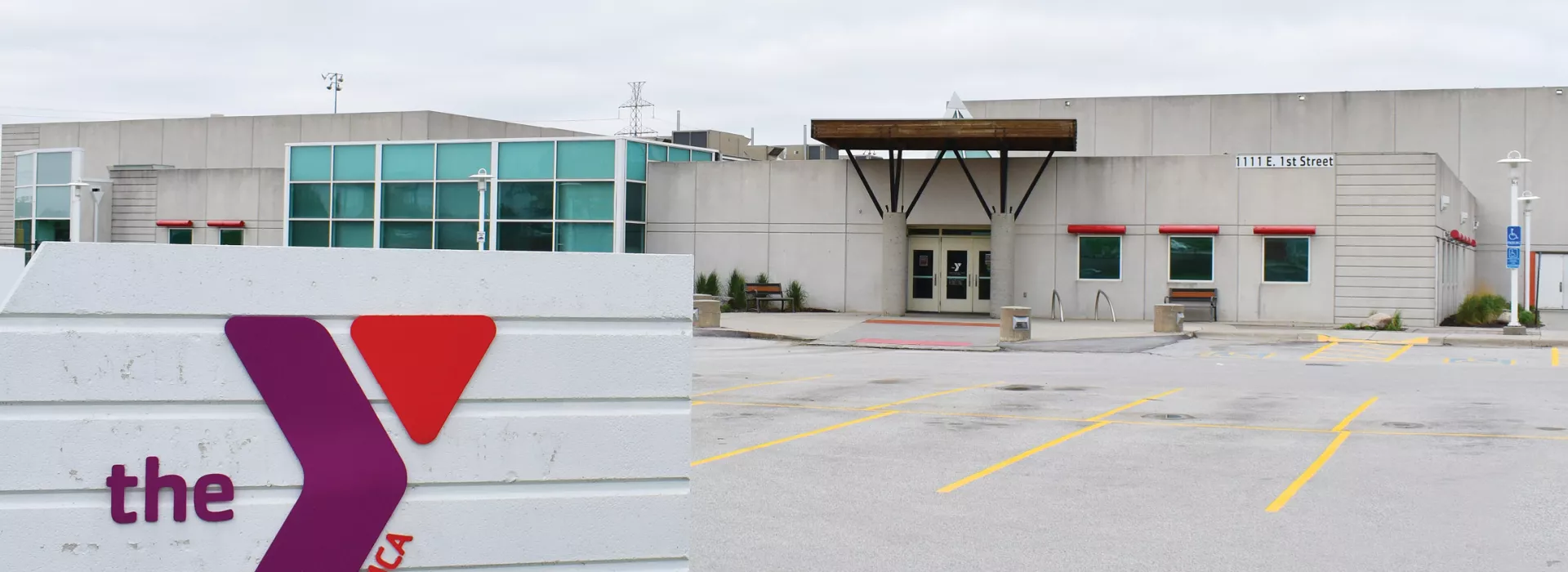 Sarpy Community YMCA pickleball courts