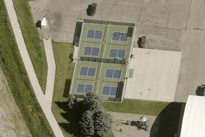 Woodland Park-sheridan Rec. District pickleball courts