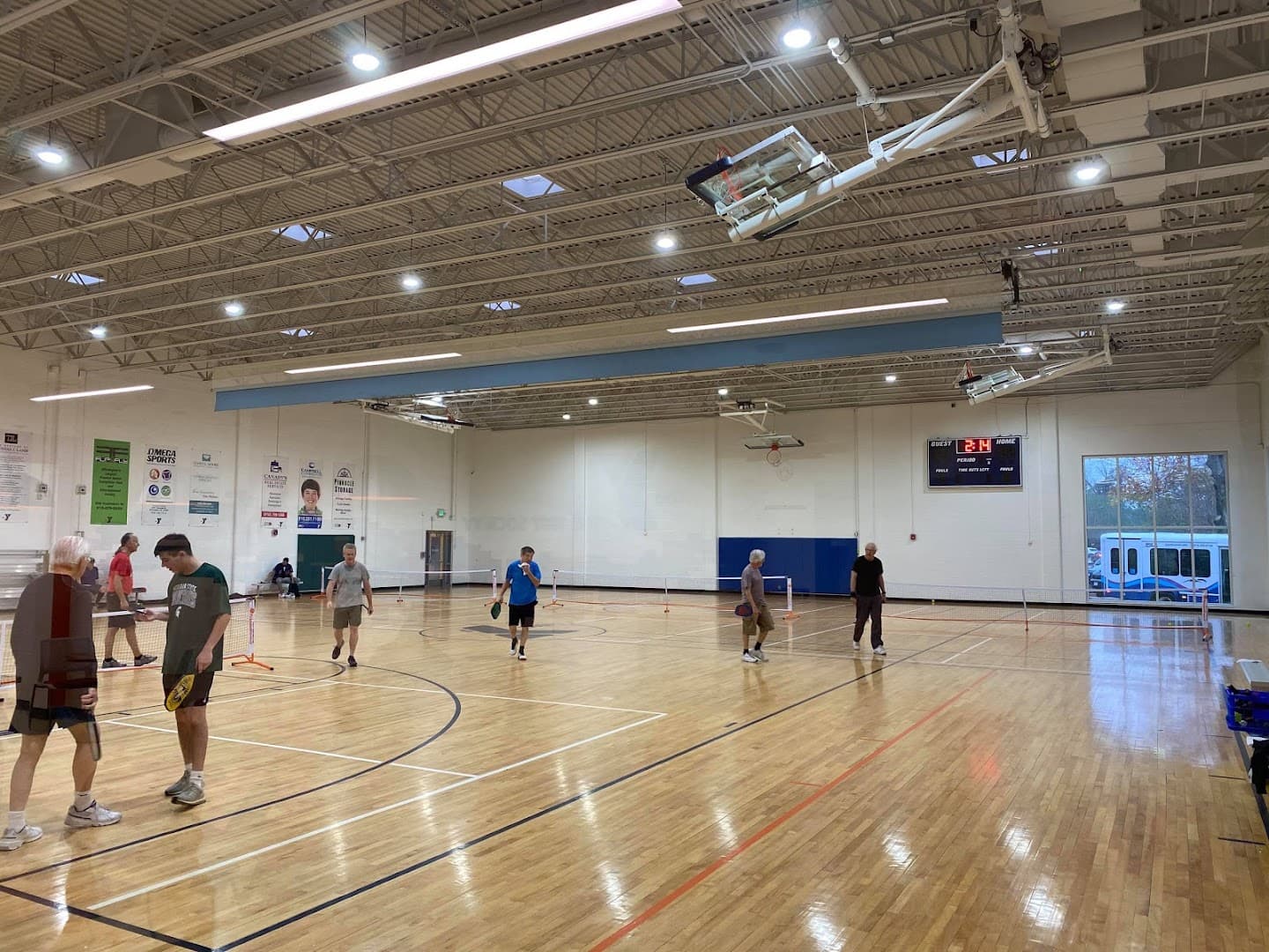Nir Family YMCA pickleball courts