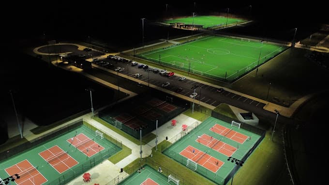 The Fields at 17 Springs pickleball courts