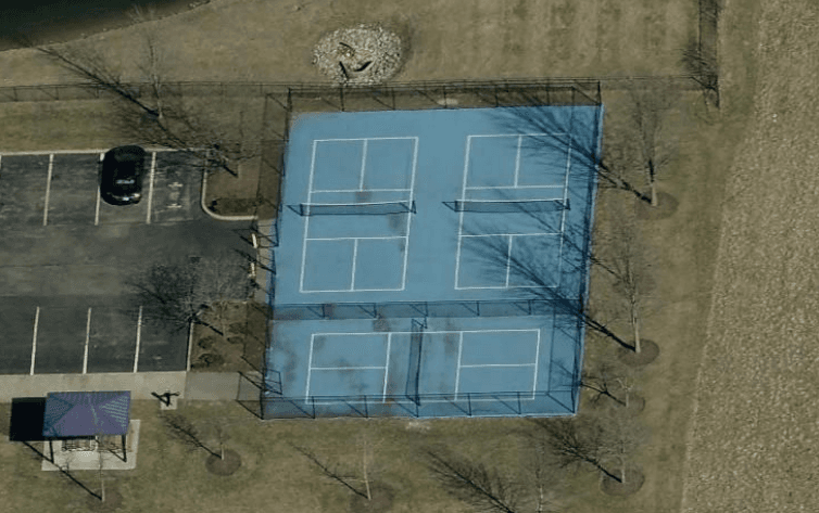 Quaker Park pickleball courts