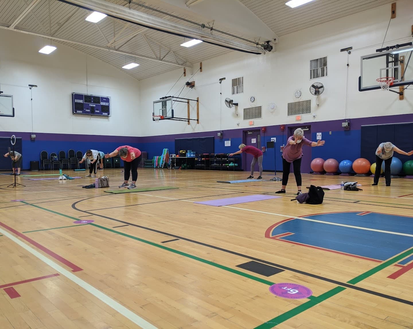West Family YMCA pickleball courts