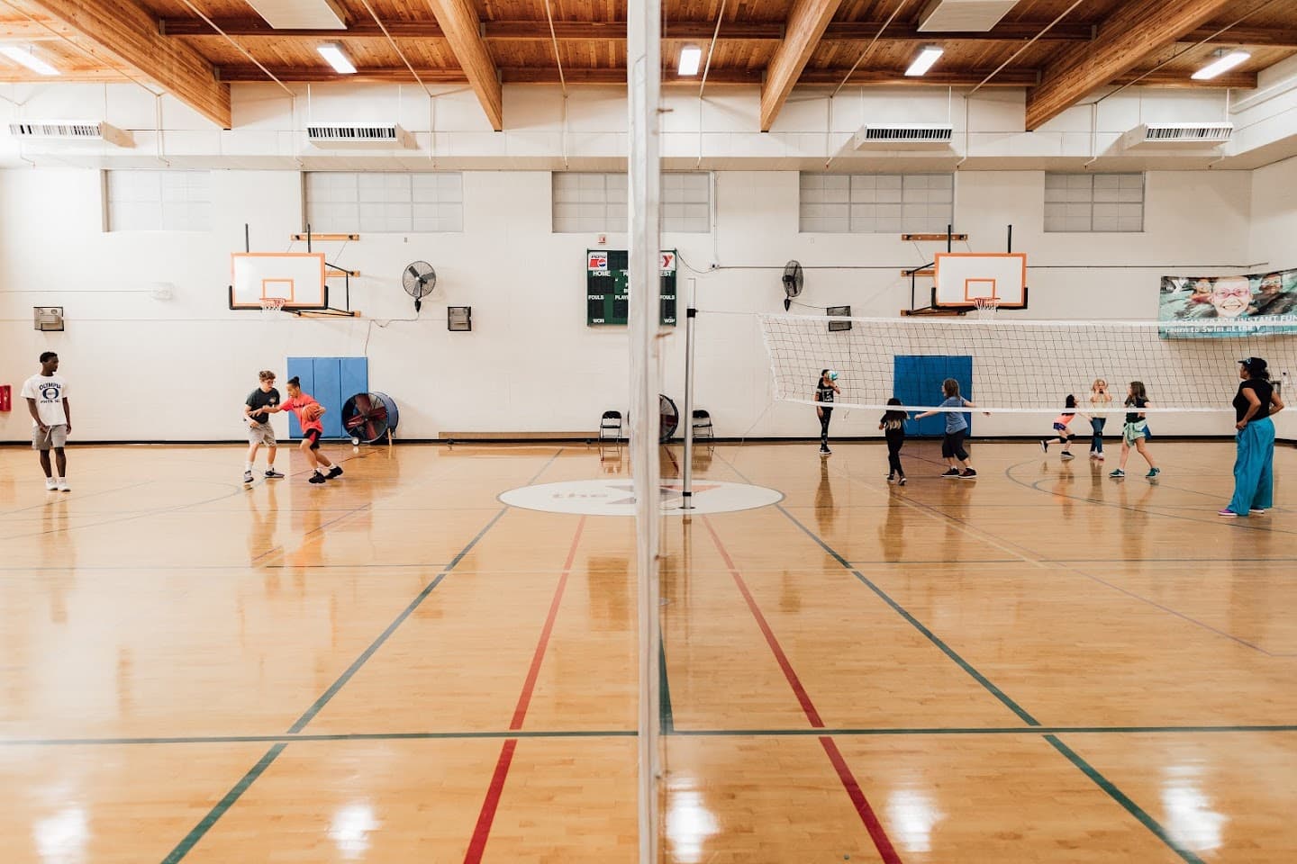 Briggs Community YMCA pickleball courts