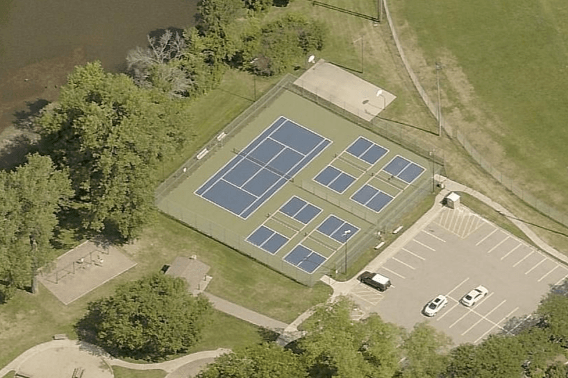 Baumann Park pickleball courts