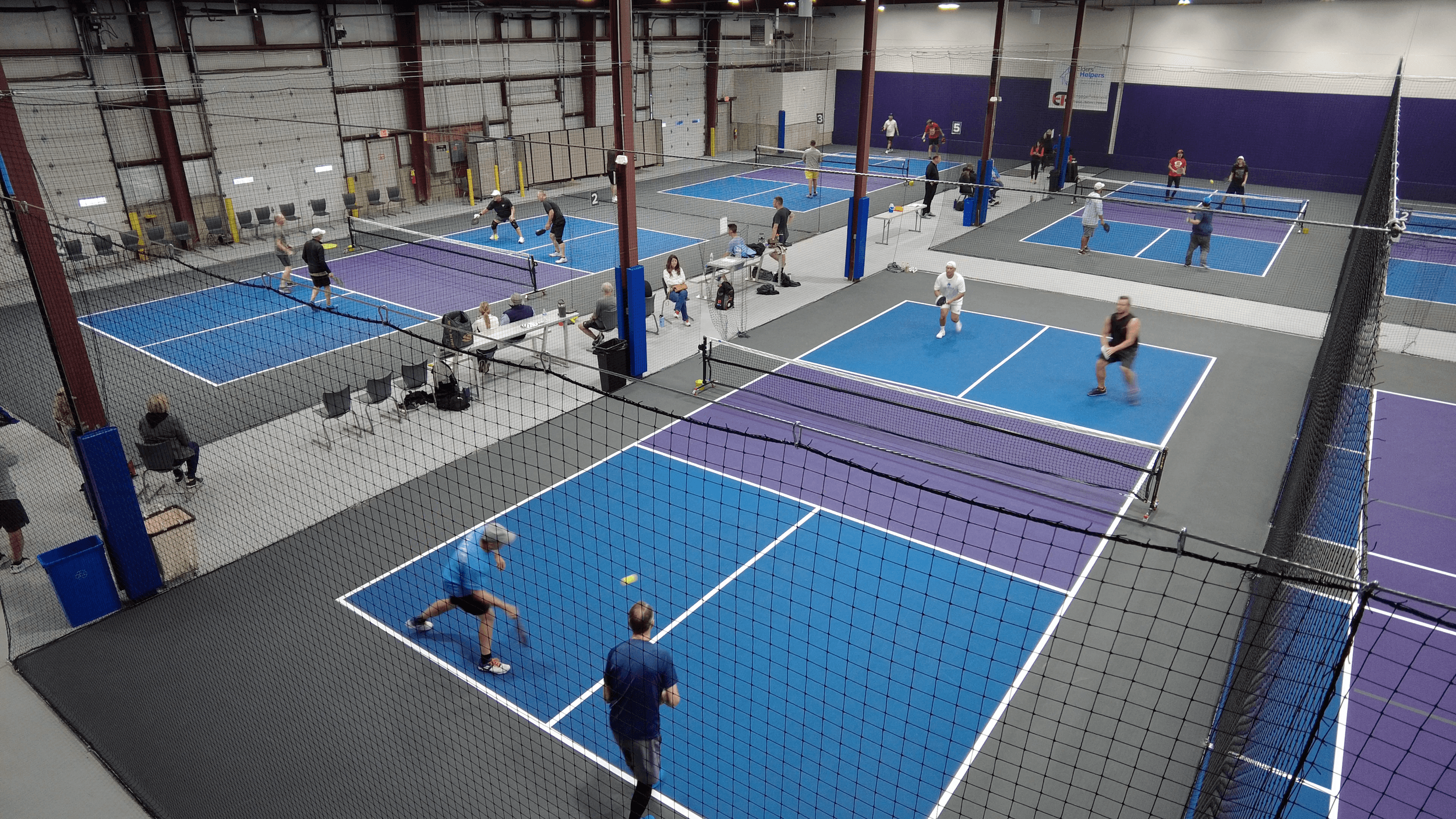 All In Pickleball Gym pickleball courts