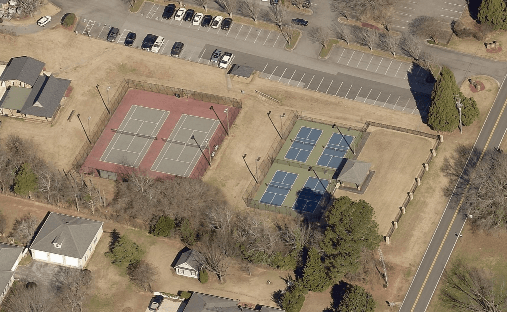 Monroe Golf and Country Club pickleball courts