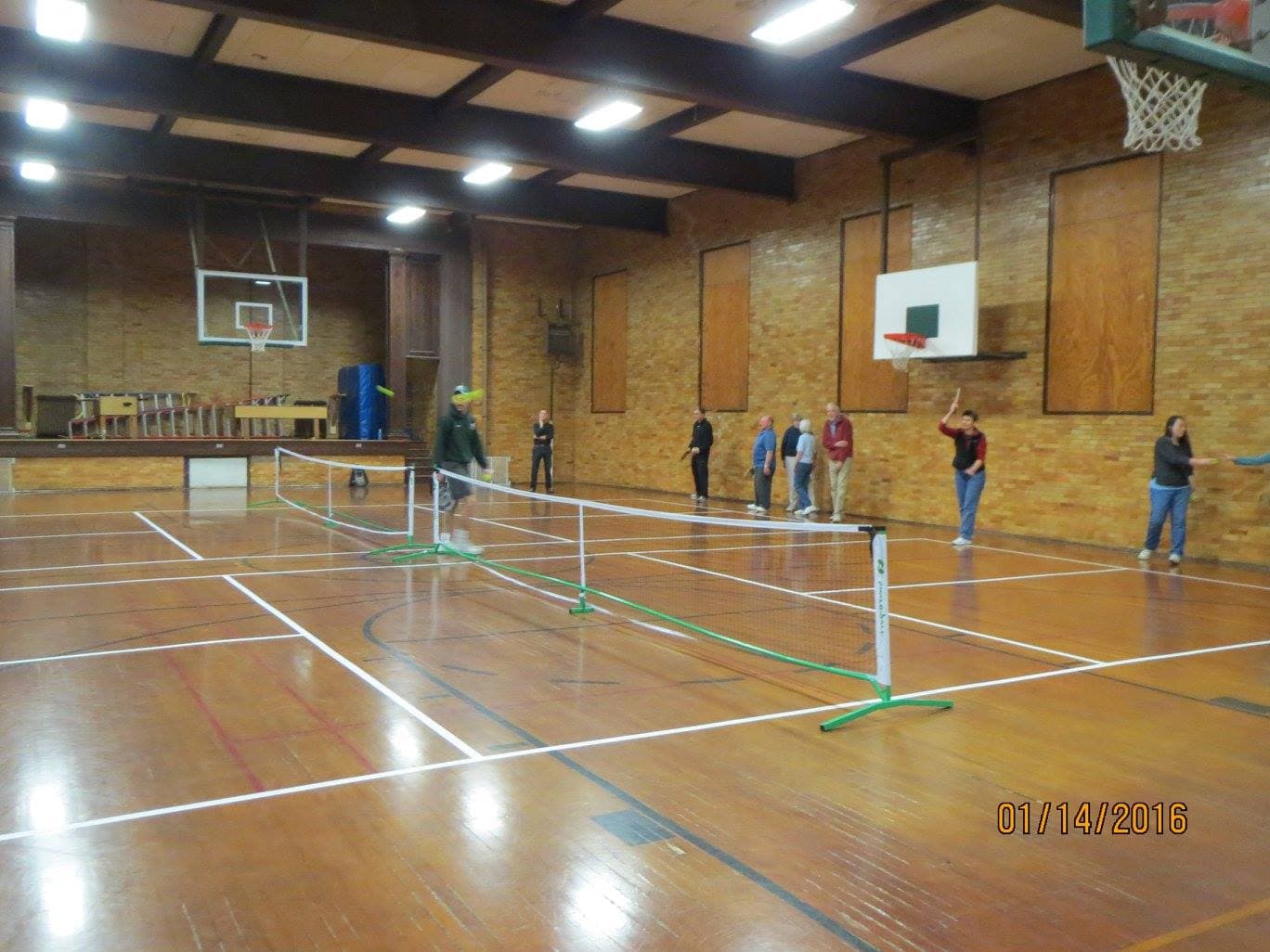Montpelier Rec Center Gym pickleball courts