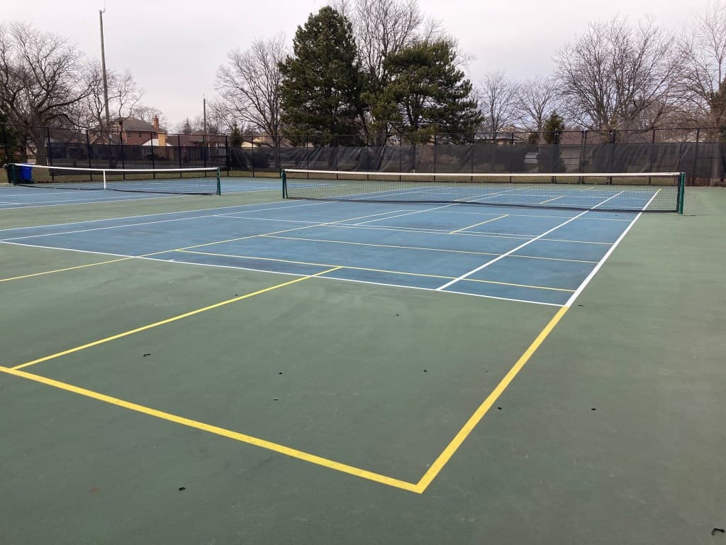 Park Ridge East pickleball courts