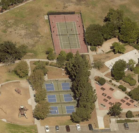 EA French Park pickleball courts