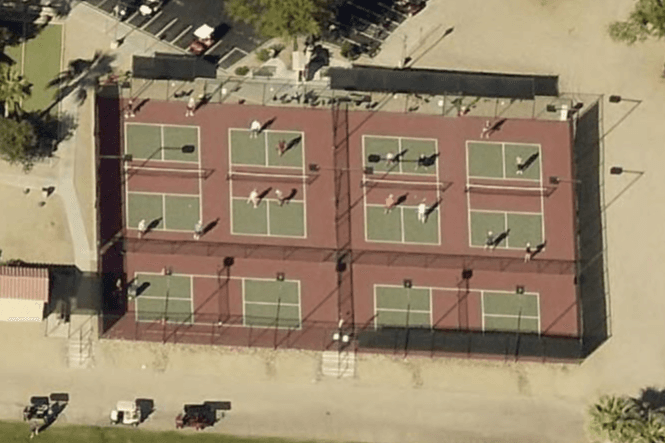 Mission Royale pickleball courts