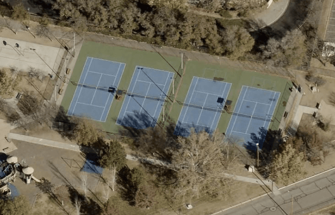 Columbus Park pickleball courts