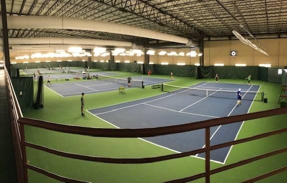 Michigan Athletic Club pickleball courts