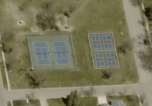South Park pickleball courts