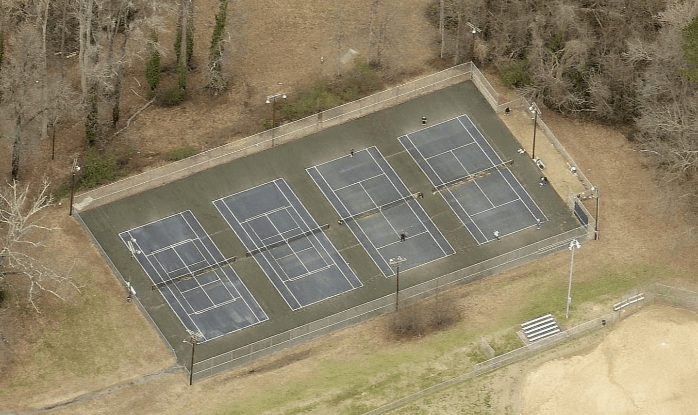Ballou Park Tennis Courts pickleball courts