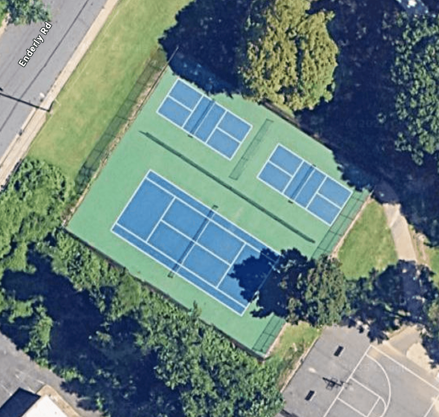 Enderly Park pickleball courts