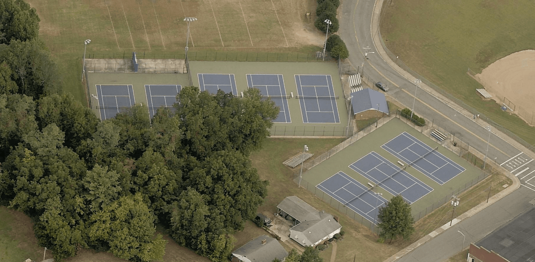 Bingham Tennis Center pickleball courts