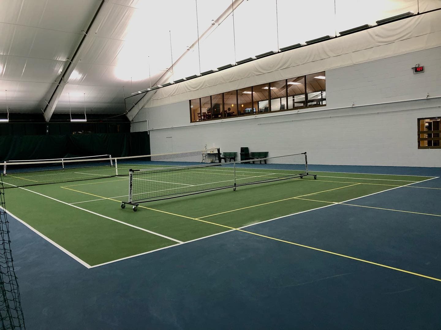 Woburn Racquet Club pickleball courts