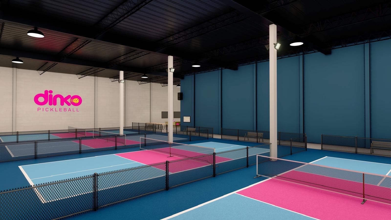 Dinko Pickleball Complex pickleball courts
