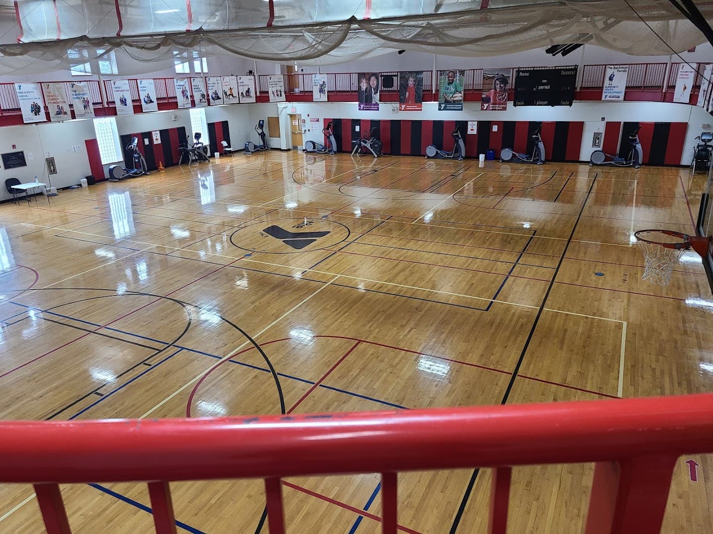 West Suburban YMCA pickleball courts