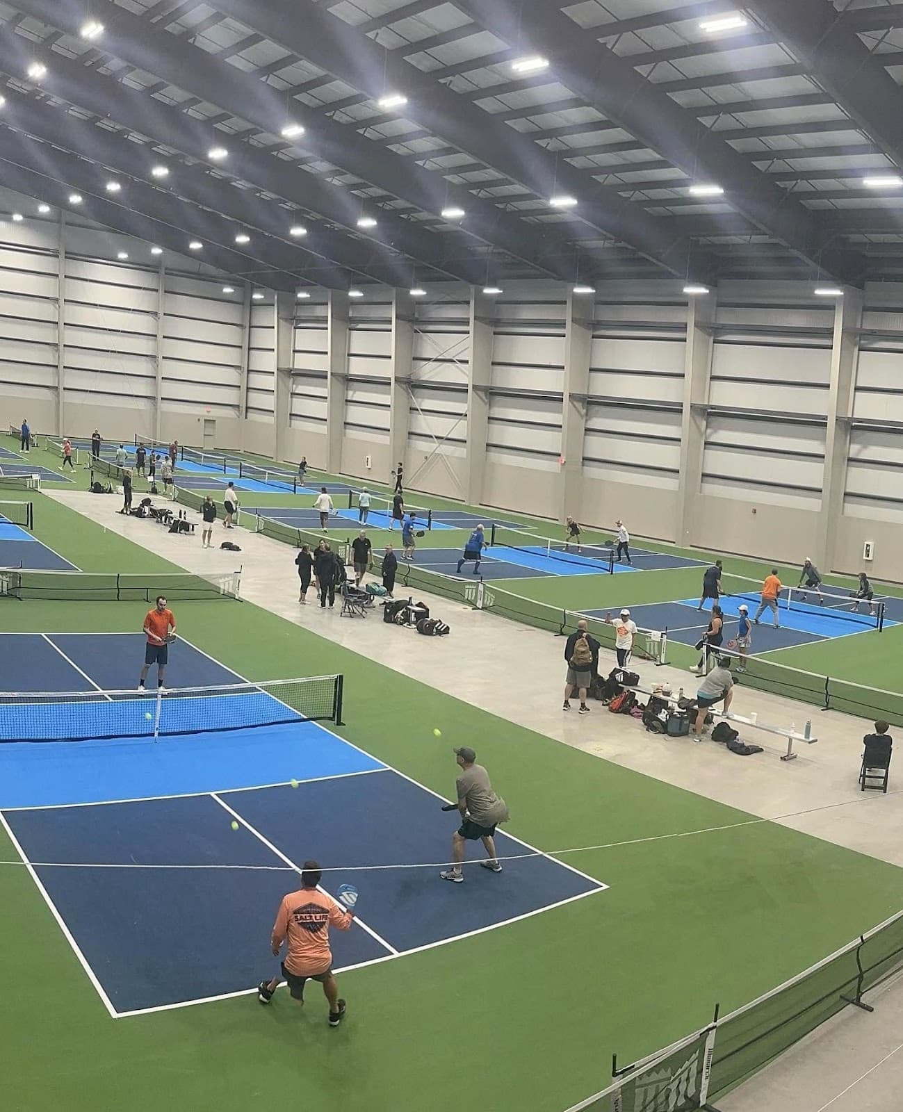 The Farmers Bank Fieldhouse pickleball courts