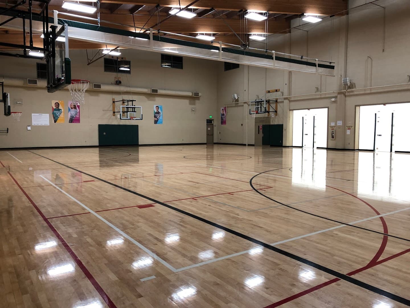 Monroe Family YMCA pickleball courts