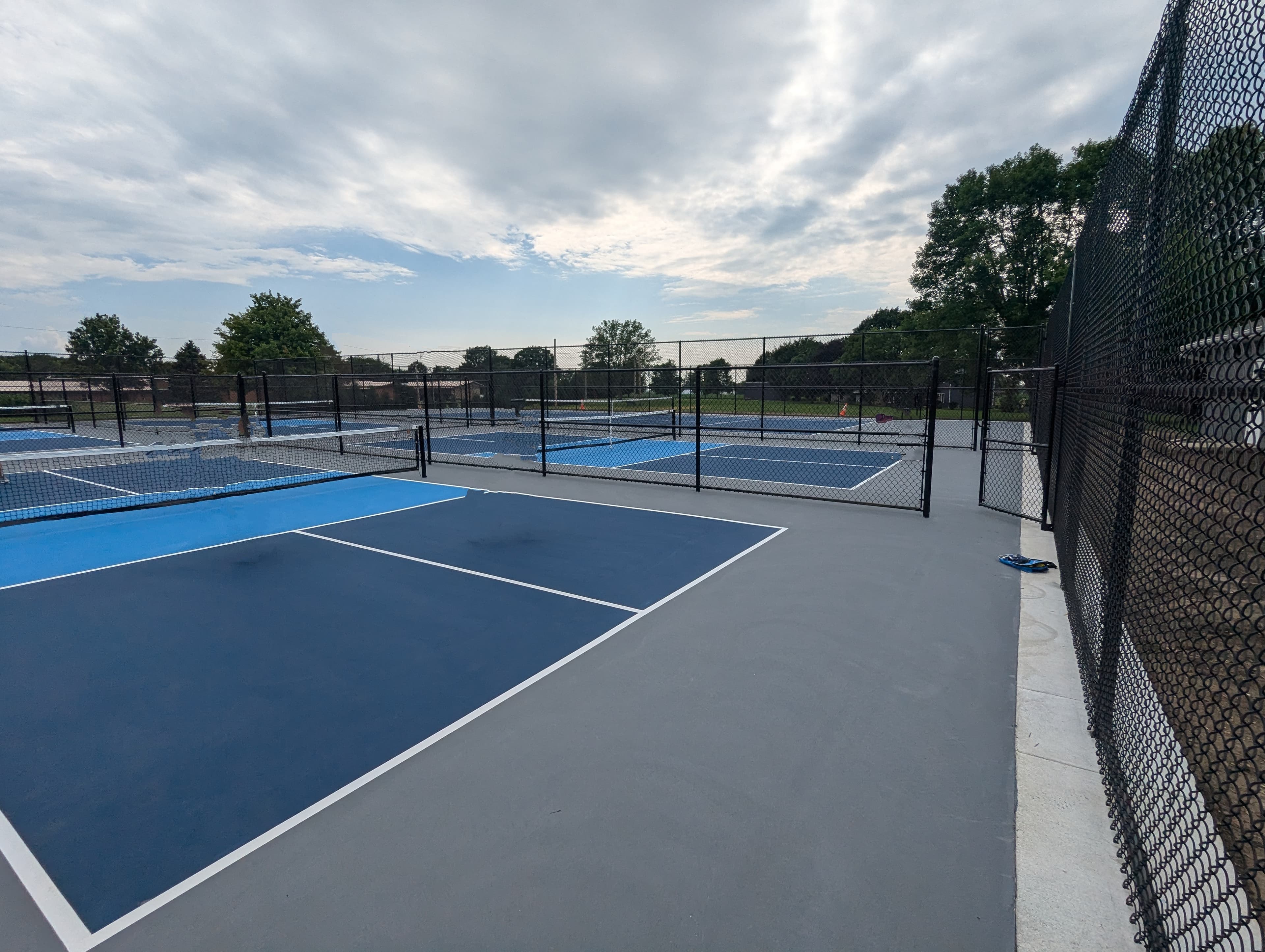 Garner Parks and Recreation pickleball courts