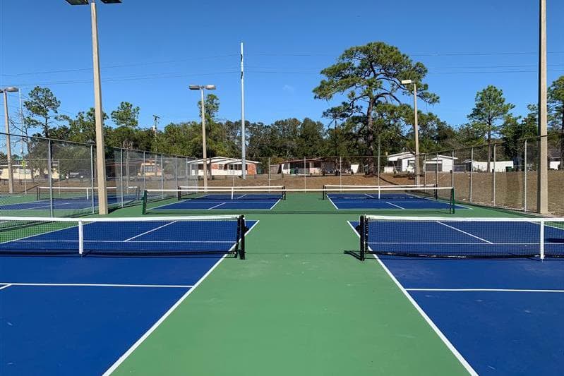 Rowlett Park pickleball courts