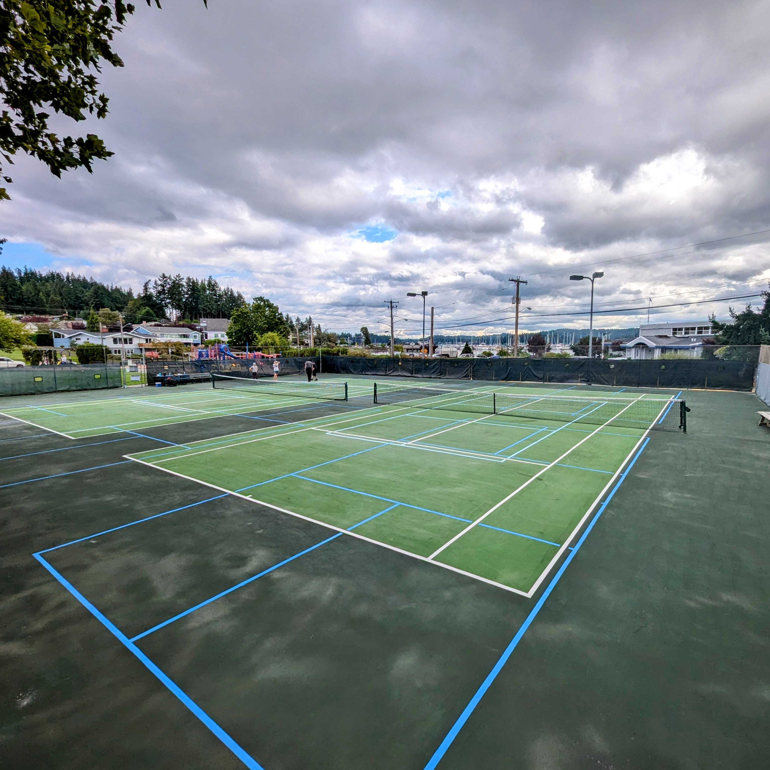 Lions Park pickleball courts