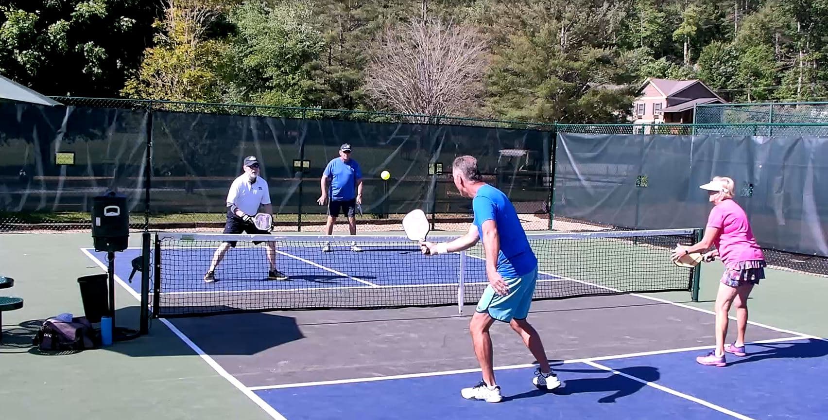 Sapphire Valley Resort pickleball courts