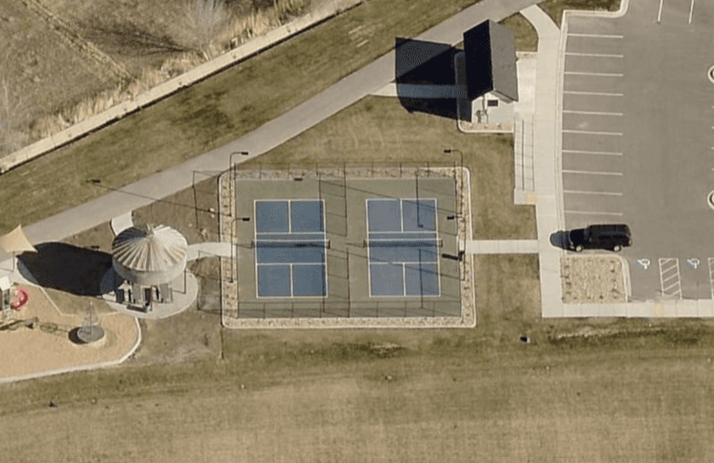 Mapleton Grove pickleball courts