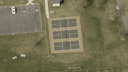 Beck Park pickleball courts