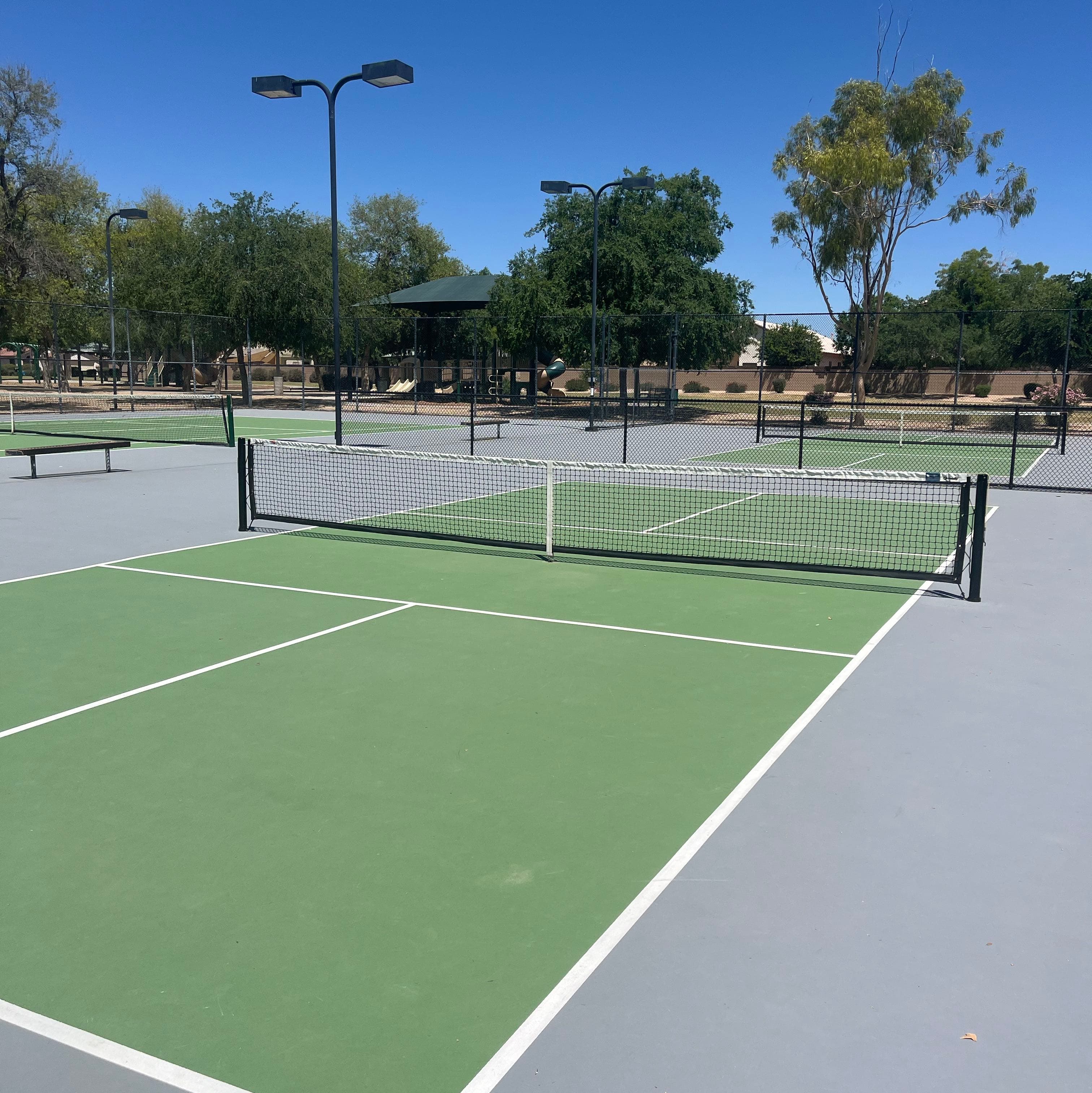Deer Village Park pickleball courts