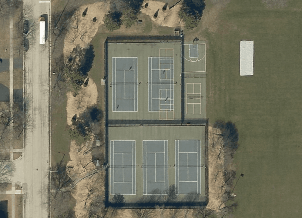 Northeast Park pickleball courts