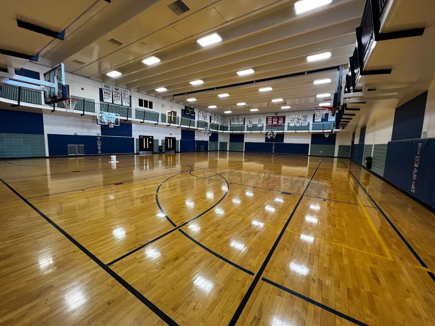 Eau Claire YMCA pickleball courts