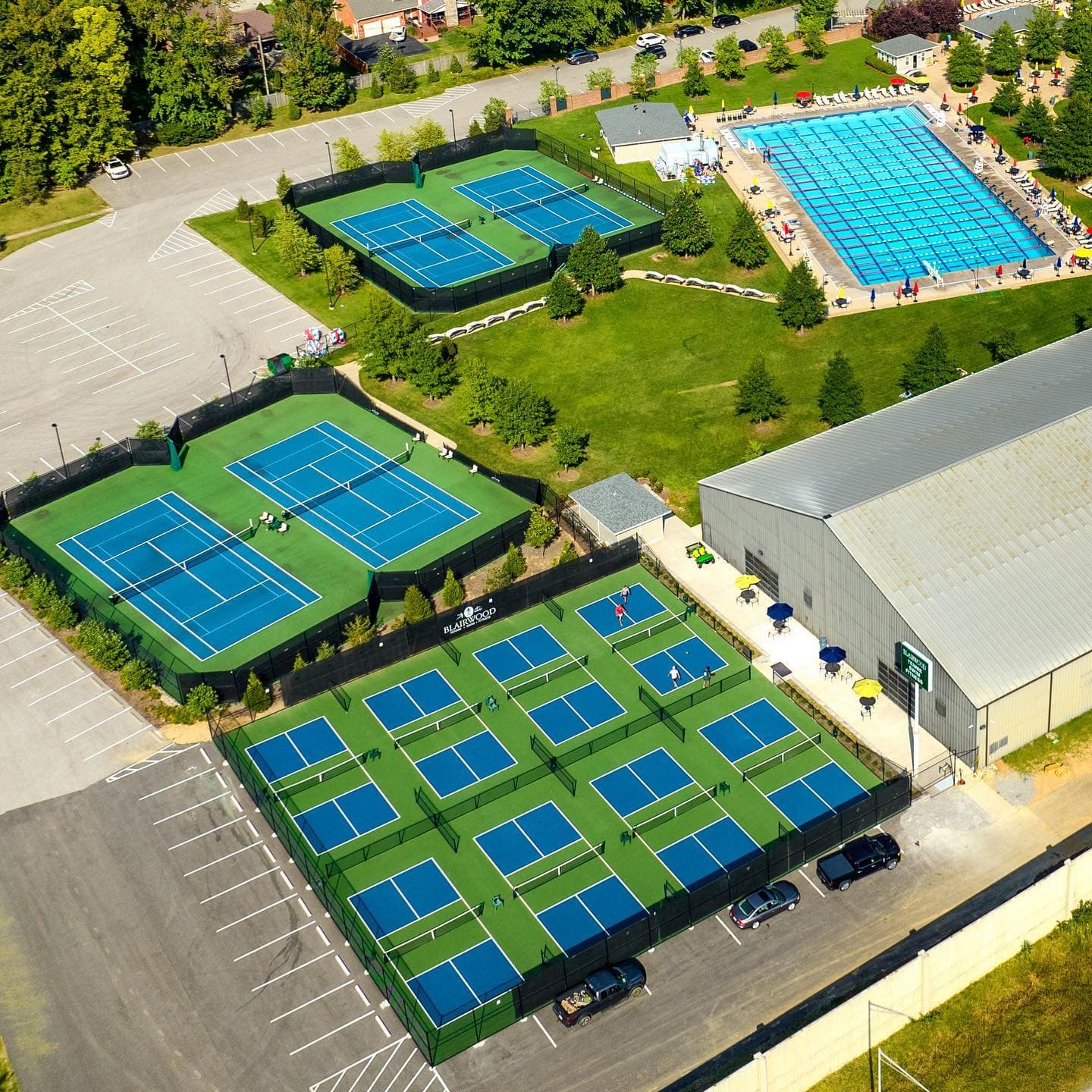 Blairwood pickleball courts