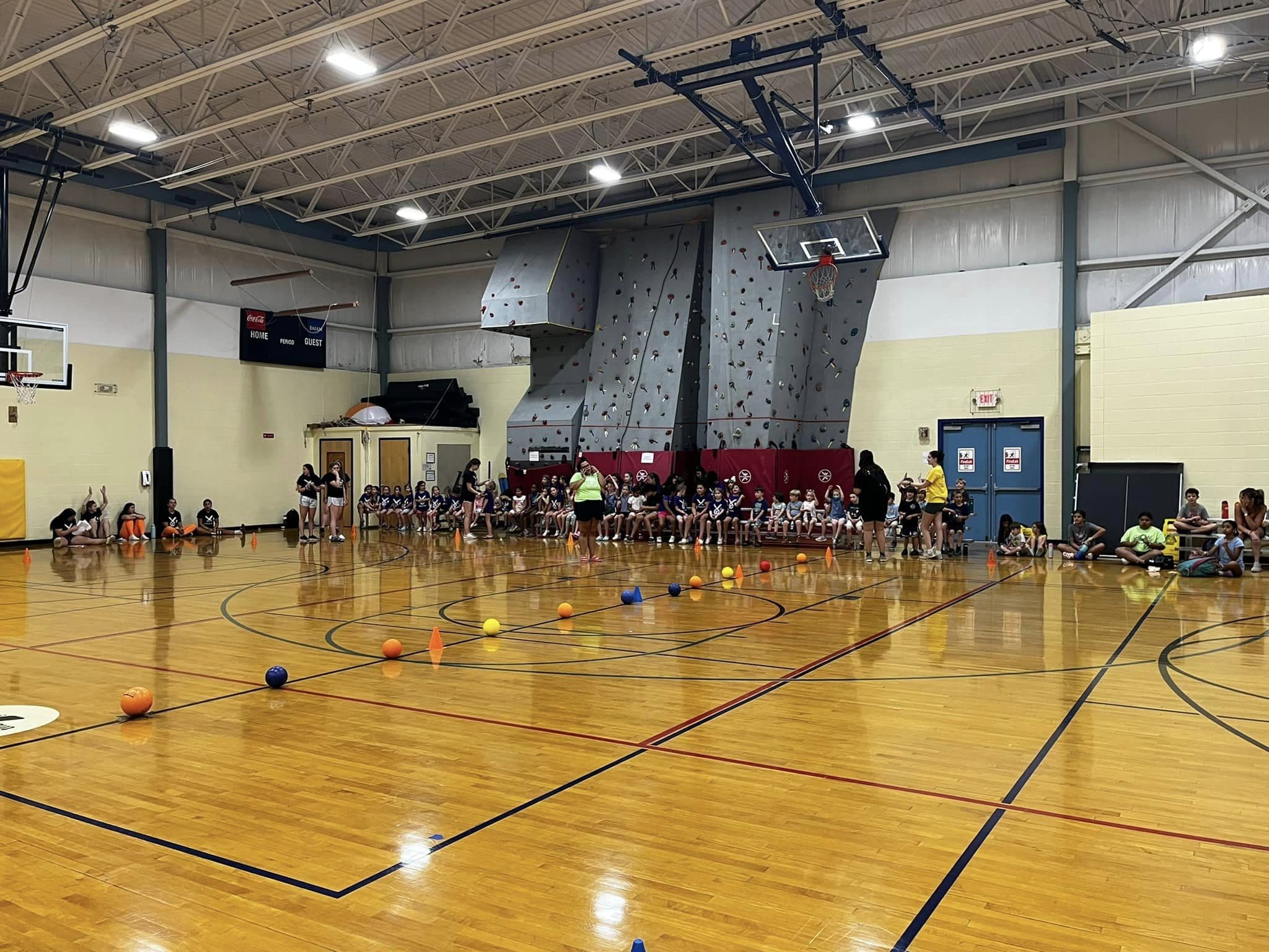 Sterling YMCA Teen Center pickleball courts