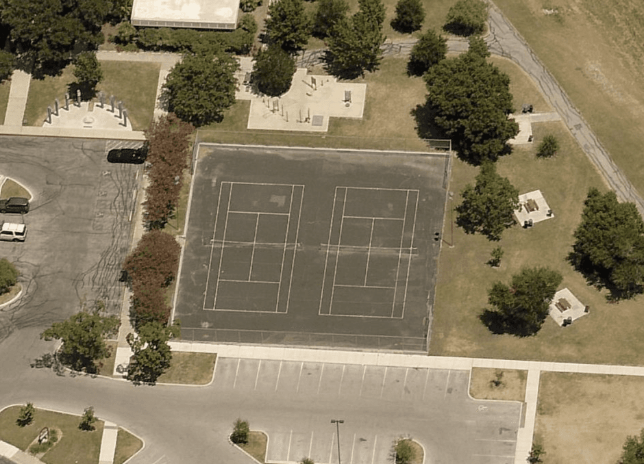 Gilbert Garza Park pickleball courts