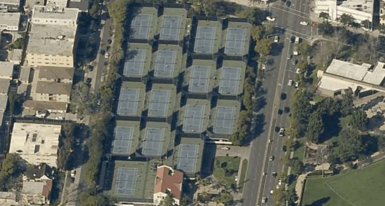 La Cienega Tennis Center pickleball courts