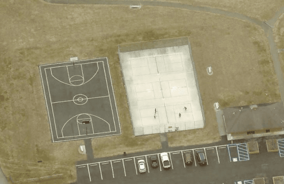 Crossan Park pickleball courts