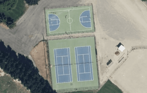 Salmon City Park Tennis Courts pickleball courts