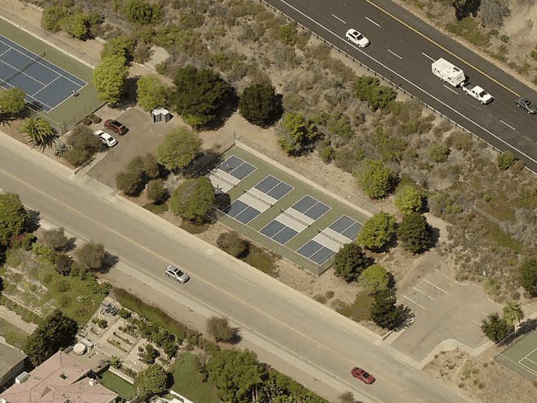 Palisades Tennis Courts pickleball courts